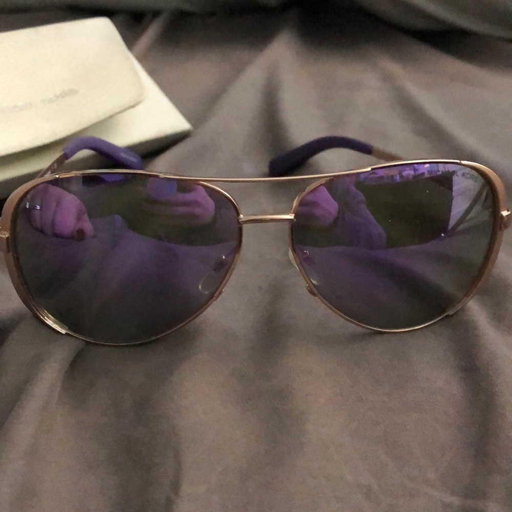 Michael kors purple sunglasses